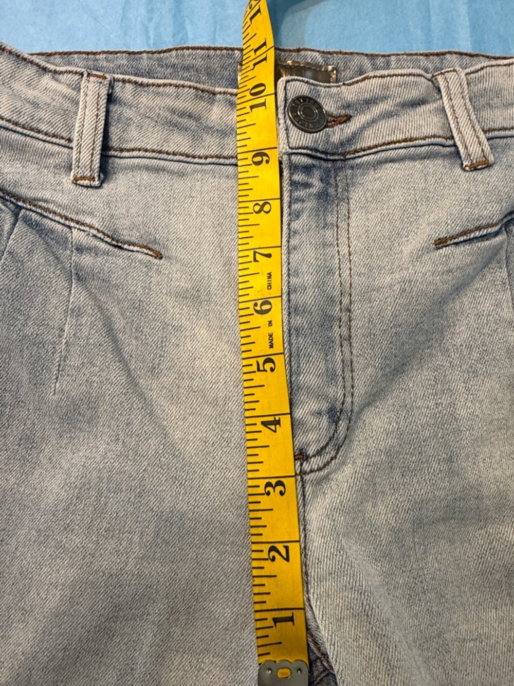 Kut from the Kloth Rachel Mom Jean Style KP1756MA1 size 2 light blue Stretch - Picture 8 of 11